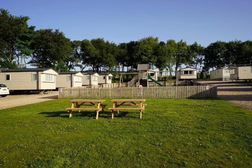 Wrights Retreat 4 Lunan View St Cyrus Caravan Park Saint Cyrus 外观 照片